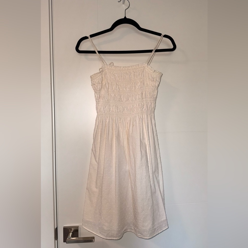 H&M Cream Mini Dress